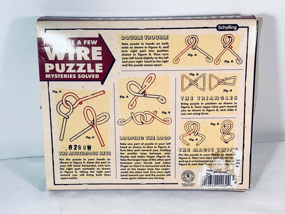Wire Metal Puzzles - Picture 2 of 2